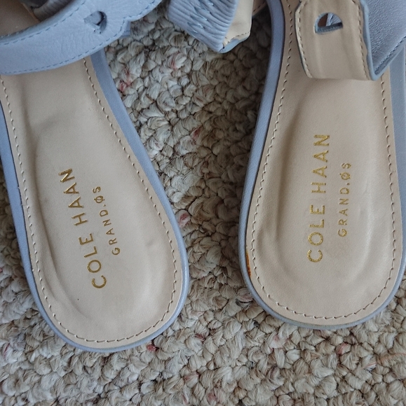 Cole Haan Merrit Skimmer light blue Slingback Flats size 8.5 - Picture 9 of 13